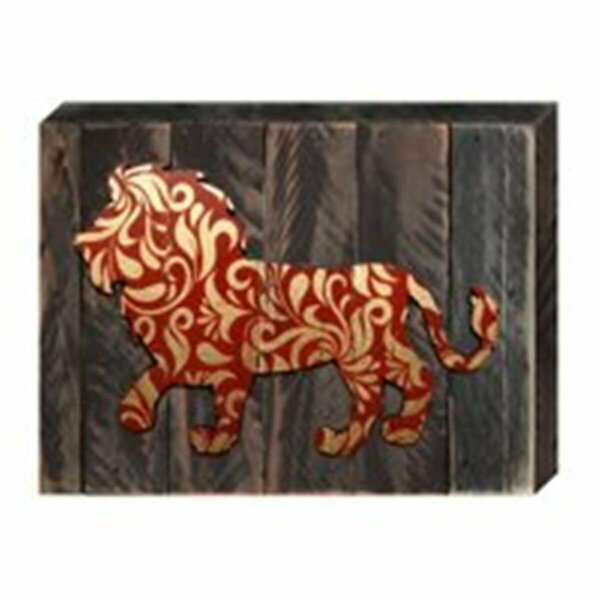 Clean Choice Lion Art on Board Wall Decor CL2969727